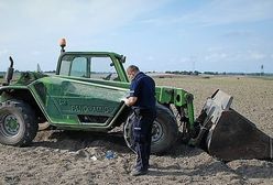 Pijany rolnik przejechał kobietę podczas prac polowych. Trafiła do szpitala