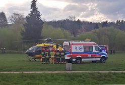 Tragiczny wypadek w Jeleniej Górze. Szesnastolatek spadł ze słupa wysokiego napięcia