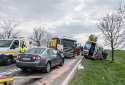9 osób rannych, w tym 2 ciężko, po wypadku na krajowej "35"