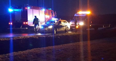Wypadek w Strzegowej. Pięć osób rannych