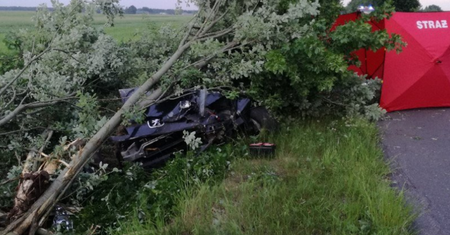 16-letni rowerzysta potrącony przez samochód. Zginął na miejscu