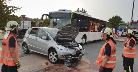 Wypadek autokaru szkolnego pod Berlinem. 30 osób w szpitalu