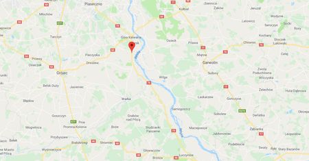 Wypadek na Mazowszu: człowiek spłonął w samochodzie