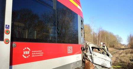 Tragedia przy granicy w Kołbaskowie. Kierowca zginął w płomieniach