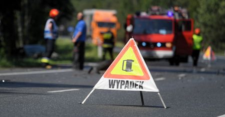Autostrada A1 zablokowana. Zderzenie 3 aut