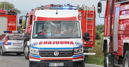 Tragedia na A1. Osiem osób rannych. Nie żyje 10-miesięczne dziecko