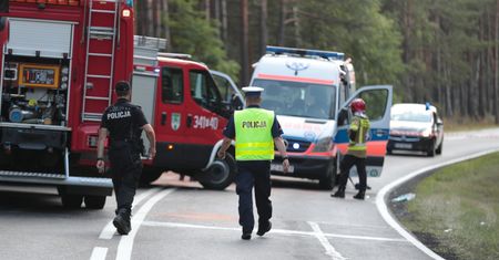 Wypadek autobusu w Gliwicach. Pasażer był zakleszczony