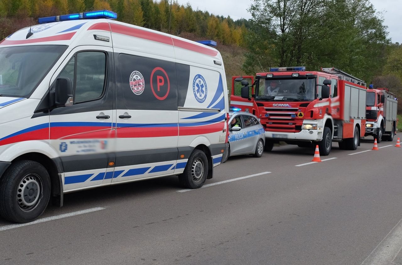 6 dzieci rannych w wypadku autobusu pod Tarnowem