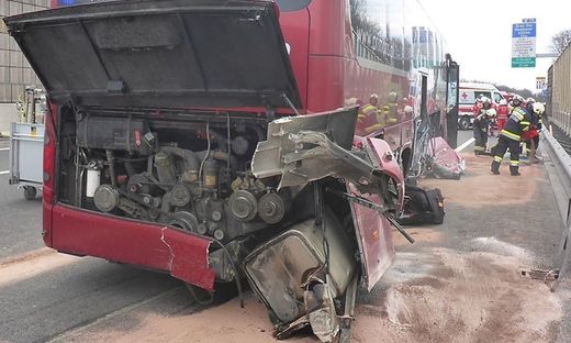 Wypadek polskiego autokaru w Austrii. Pięć osób zostało rannych