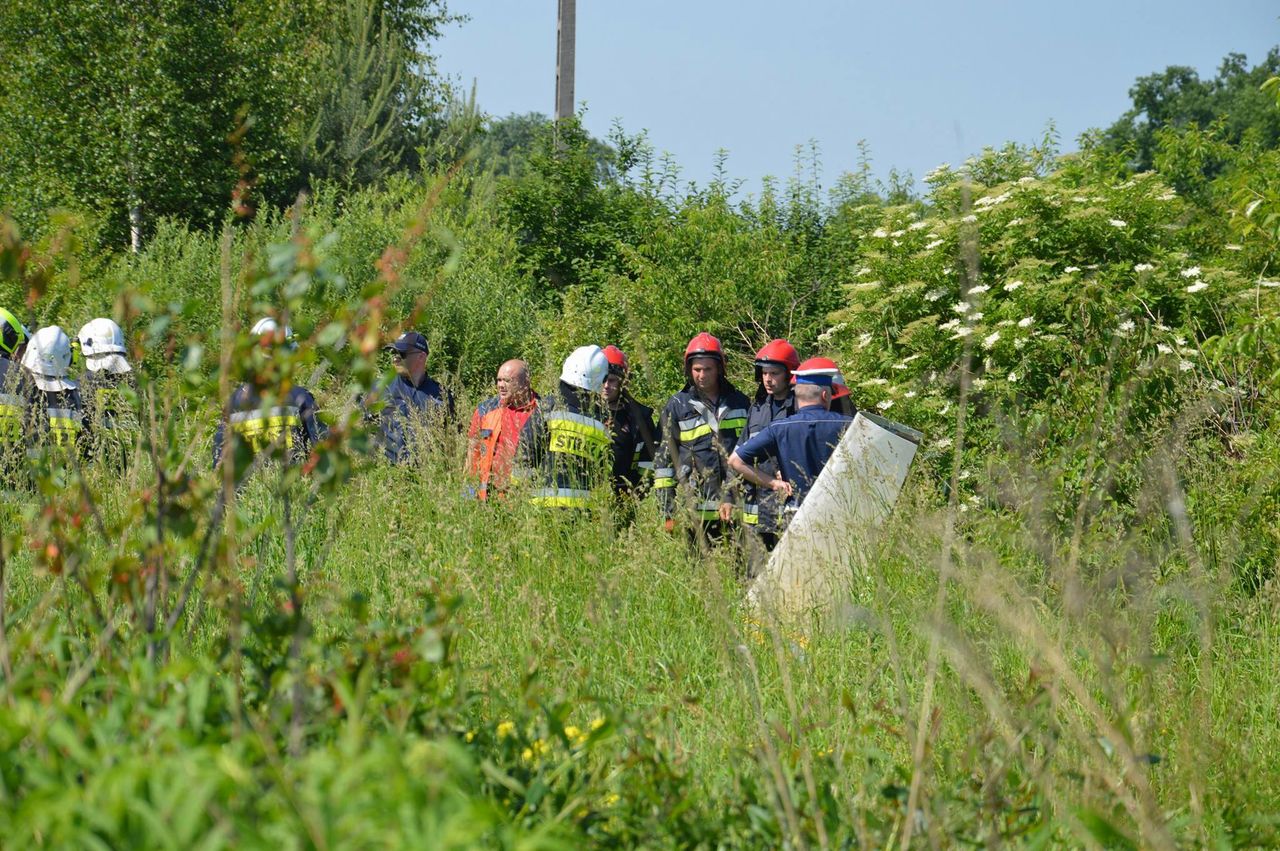 Wypadek awionetki. Dwie osoby nie żyją