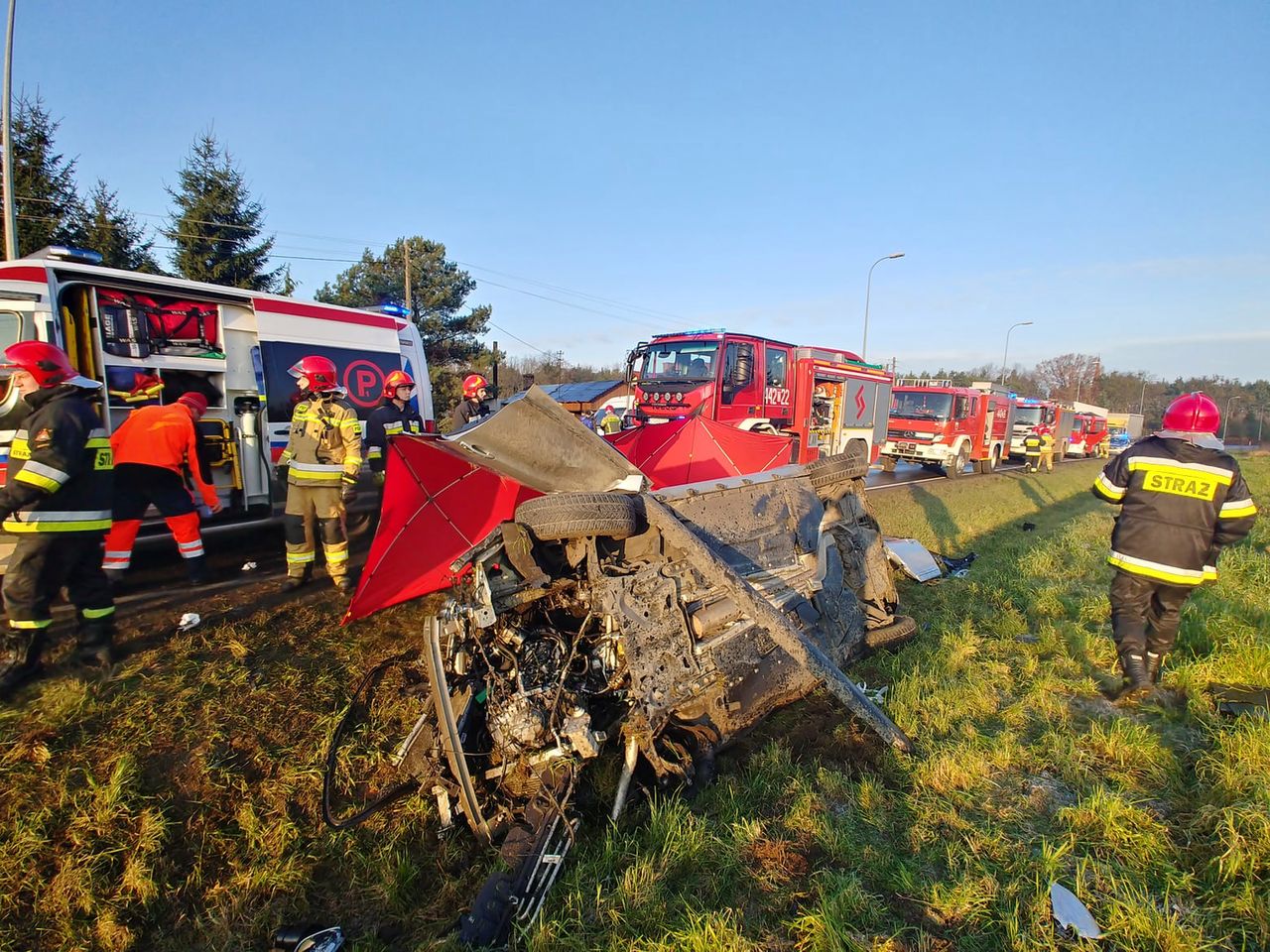 Tragiczny wypadek. Zginął Janusz Dzięcioł