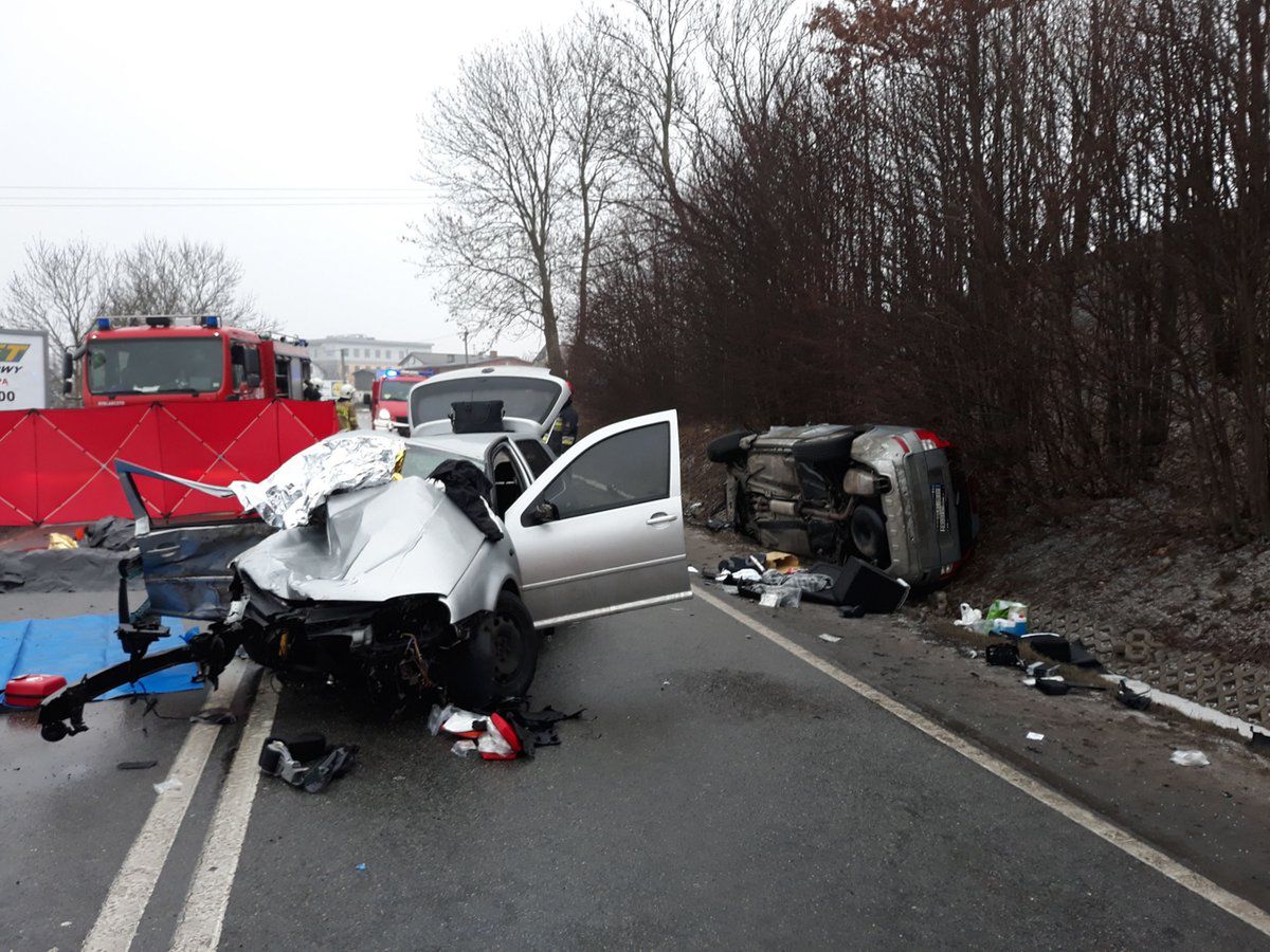 Żukowo: tragiczny wypadek na Pomorzu. Droga krajowa nr 7 zablokowana