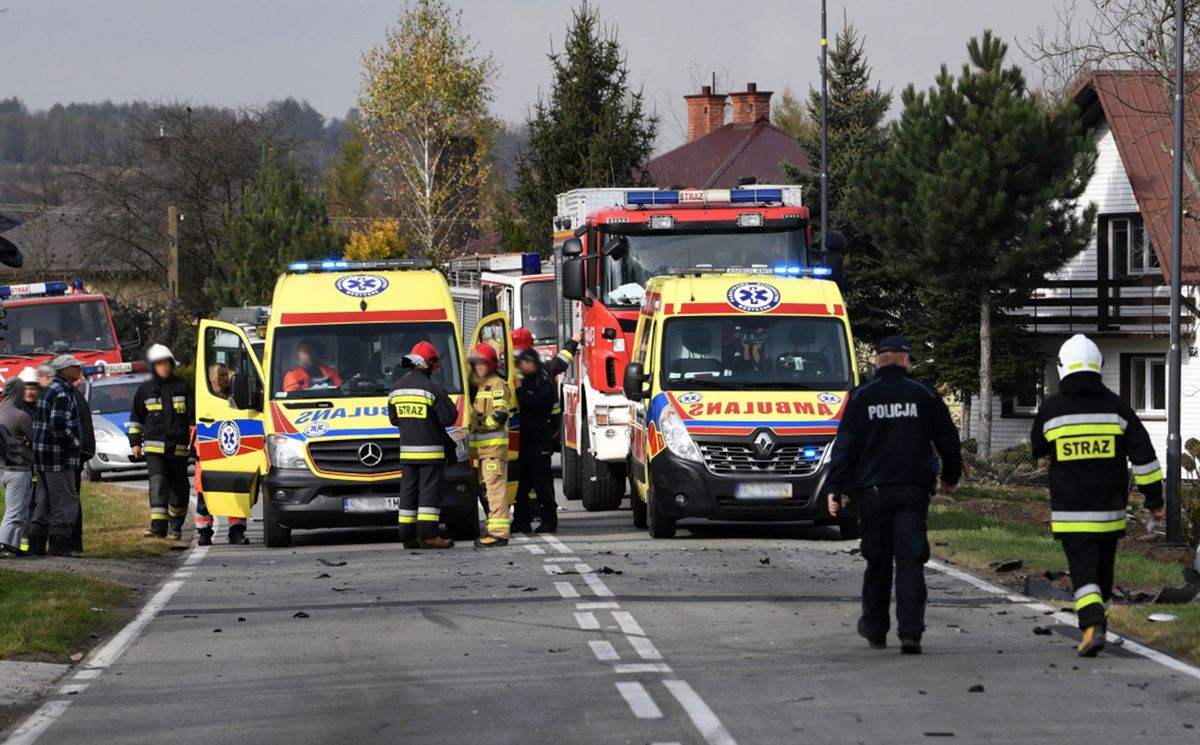 Wszystkich Świętych 2019 na drogach. Ranni w wypadkach na A4 i pod Krotoszynem