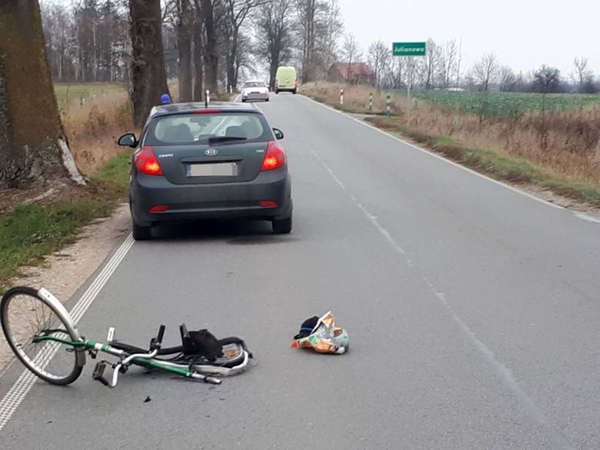 Zabił rowerzystę i uciekł. Tragedia w Pomorskiem