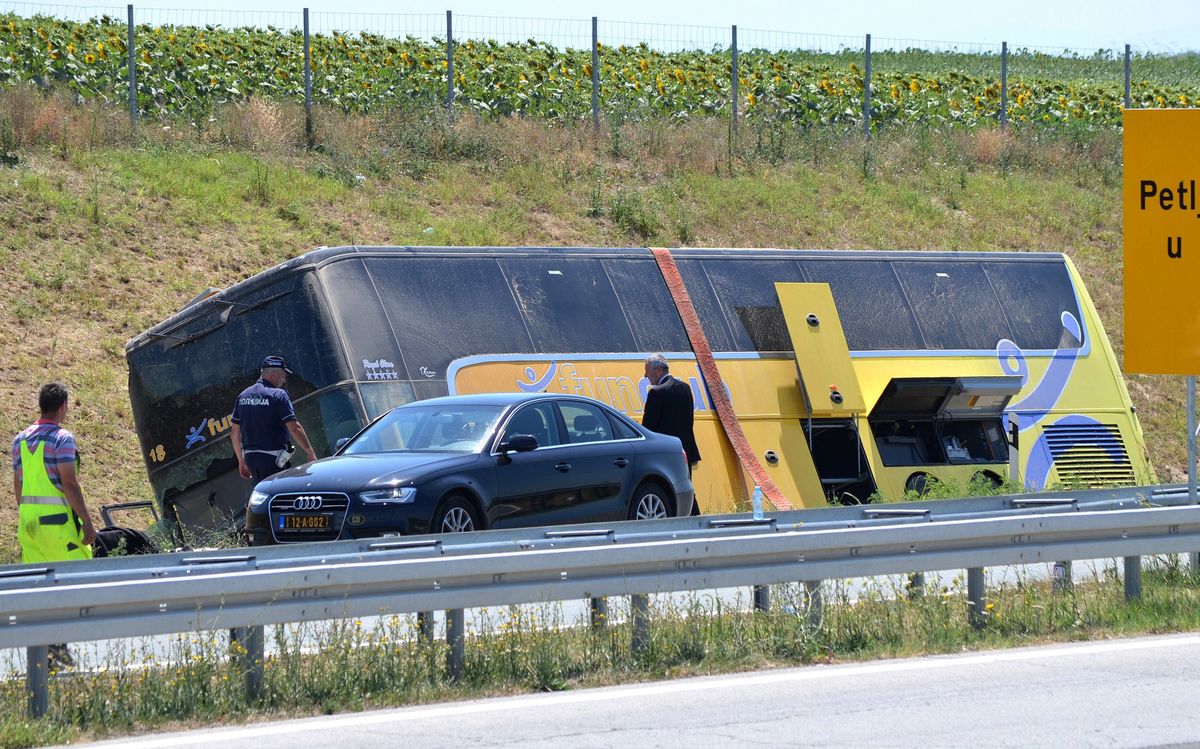 Wypadek w Serbii. Kierowca, który prowadził autokar, zatrzymany na 48 godzin