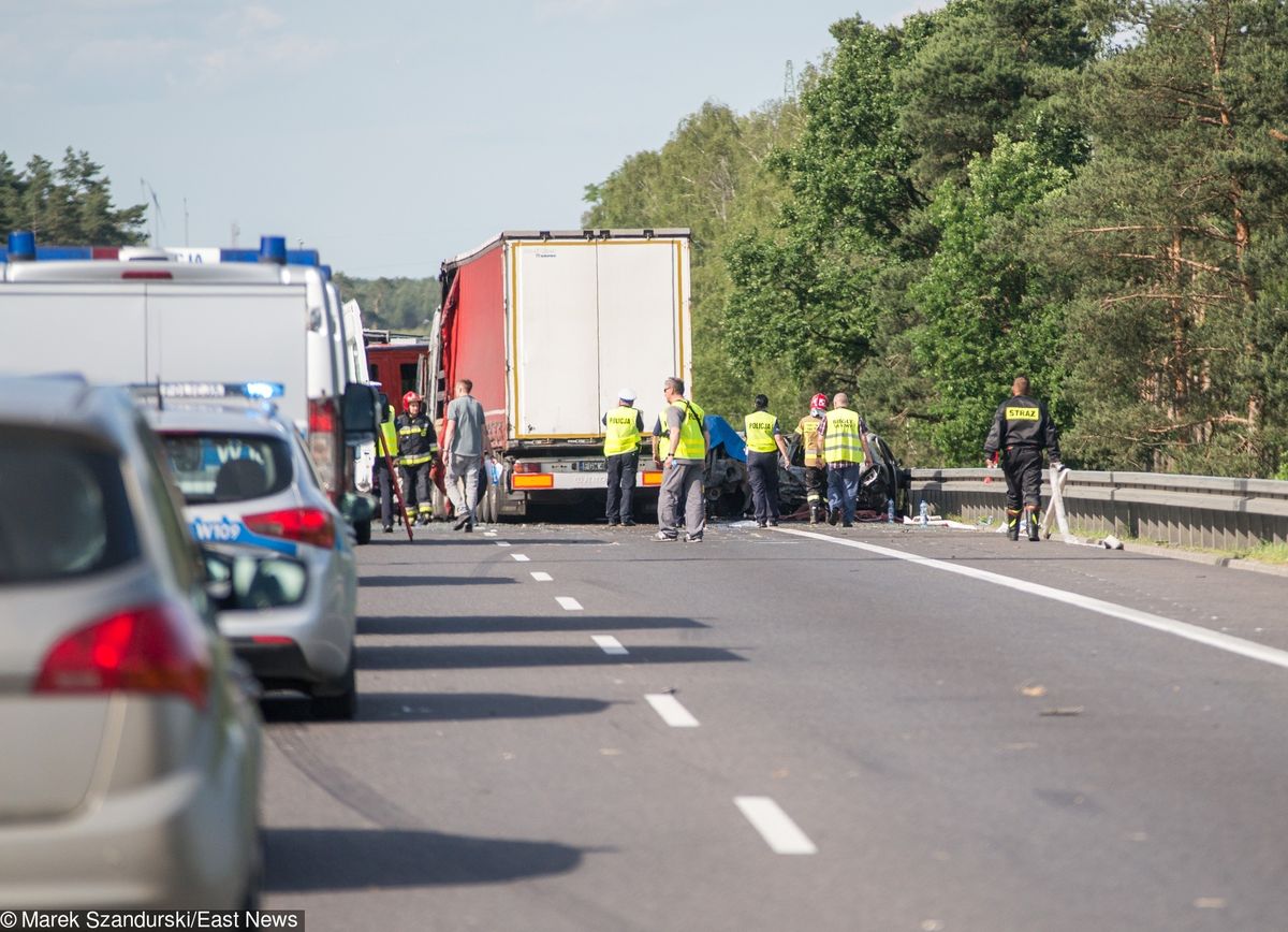 Dolnośląskie: tragiczny wypadek na S3. Zginęły dwie osoby