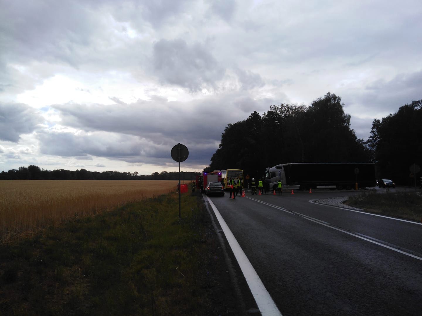 Motocyklista nie przeżył zderzenia