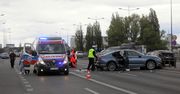 Zderzenie 7 aut na moście Łazienkowskim w Warszawie. Są ranni