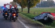 Tragiczny wypadek w Ochabach Wielkich. Nikt nie miał zapiętych pasów