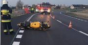 Śmiertelny wypadek pod Bełchatowem. Nie żyje 30-letni motocyklista