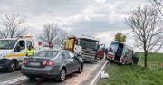 9 osób rannych, w tym 2 ciężko, po wypadku na krajowej "35"