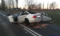 Śmiertelny wypadek w Gierzwałdzie. Kierowca nie miał szans
