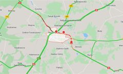 Mszczonów. Śmiertelny wypadek na DK 50. Zderzenie czołowe osobówki z tirem. Zginął dziennikarz