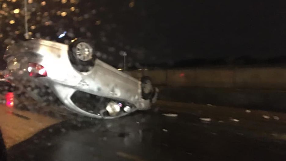 Warszawa. Poważny wypadek przy Wybrzeżu Kościuszkowskim 