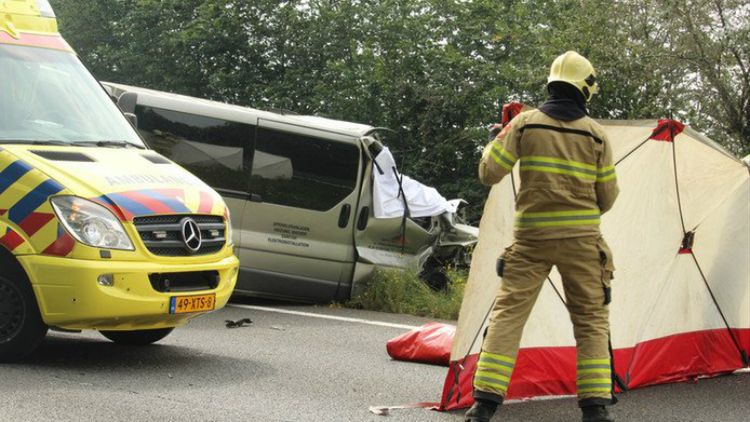 Wypadek polskiego busa w Holandii