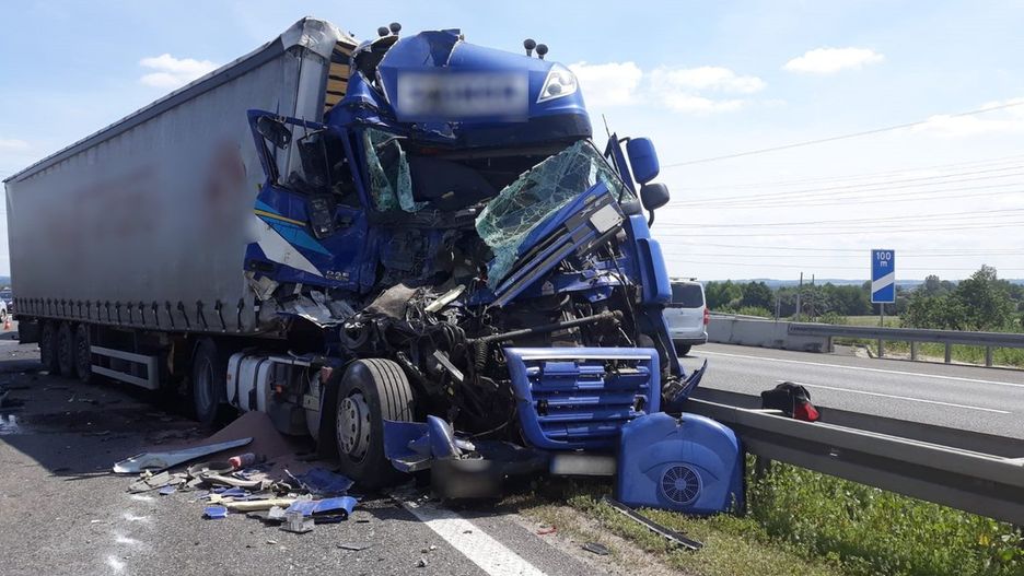 Przyczyny wypadku na autostradzie A4 wyjaśnia śląska policja