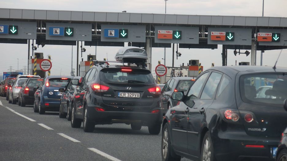 Wypadek na A4 w Gliwicach