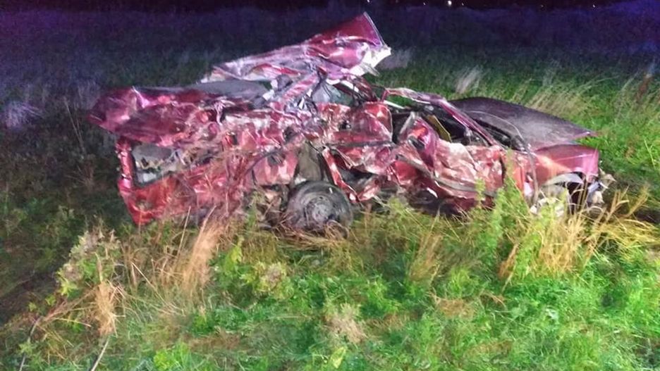 Wypadek pod Bydgoszczą. Kierowca samochodu osobowego zginął na miejscu