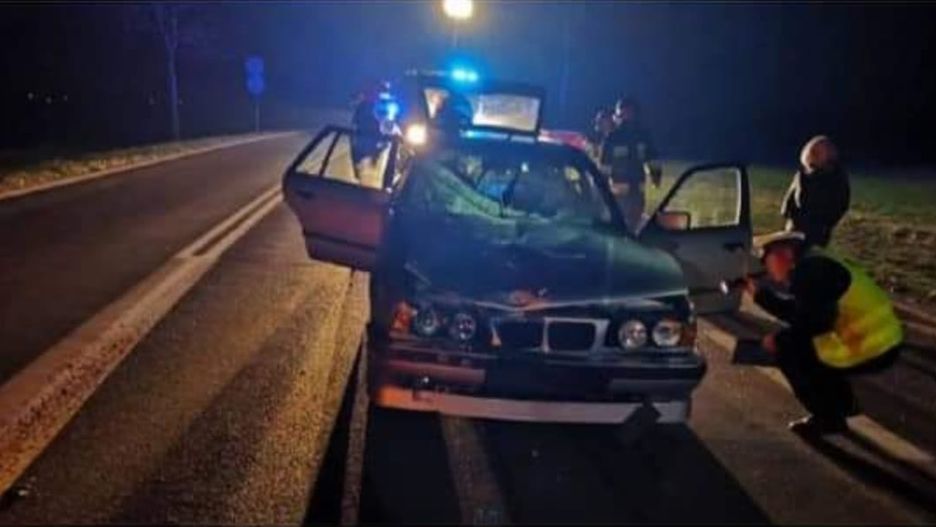 Auto po sobotnim wypadku w Brzeźniku