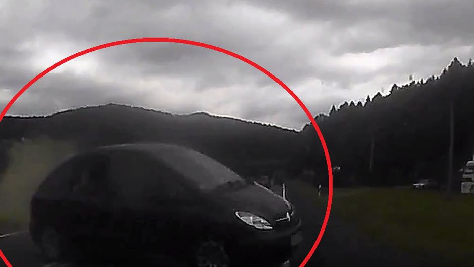 Stopklatka z filmu "KRAJOWA 75. Nowy Sącz - Tarnów 12.08.2017 godz. 12.55" źródło: YouTube.com