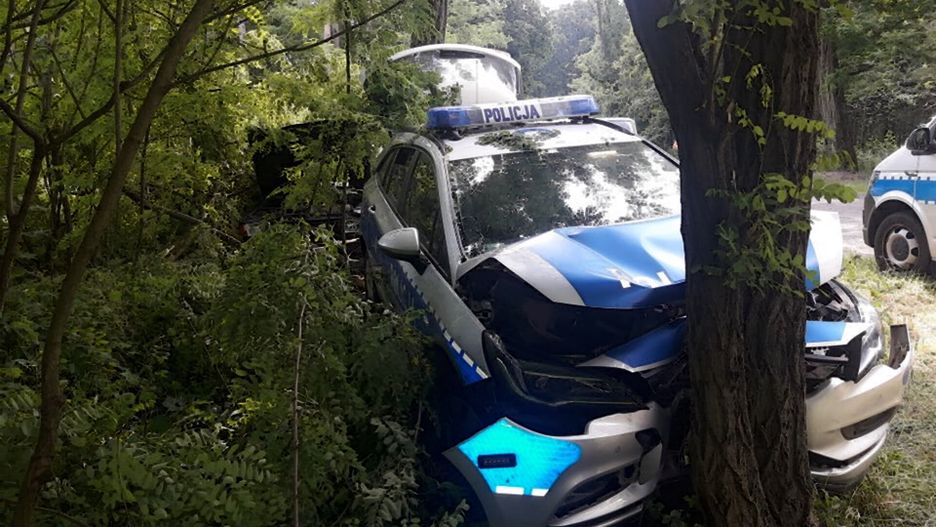 Policjantka została ranna w wypadku