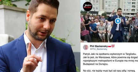 Patryk Jaki tłumaczy nam, skąd wpadka w wystąpieniu. "Budapeszt nad Dunajcem"