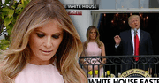 Donald Trump zaliczył wpadkę podczas śpiewania hymnu! Z pomocą przyszła Melania. Chyba liczyli, że nikt tego nie zobaczy [WIDEO]
