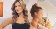 Joanna Krupa na planie "Top Model" ukrywa ciążowe krągłości, za to w domu... Jej brzuszek jest ogromny!