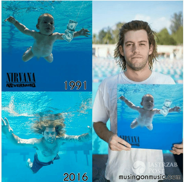 Spencer Elden dziecko z okładki płyty "Nevermind" Nirvany