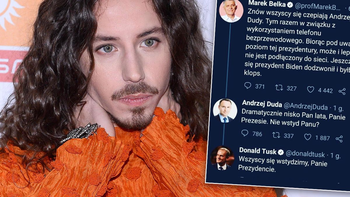 Belka, Duda i Tusk punktują się na Twitterze. Michał Szpak podsumował całą sytuację dwoma słowami. Lepiej tego nie mógł ująć