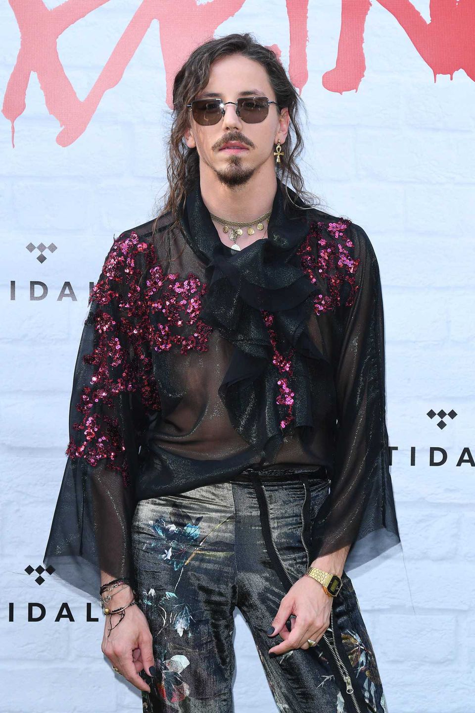 Michał Szpak na odsłuchu nowej płyty Prince'a