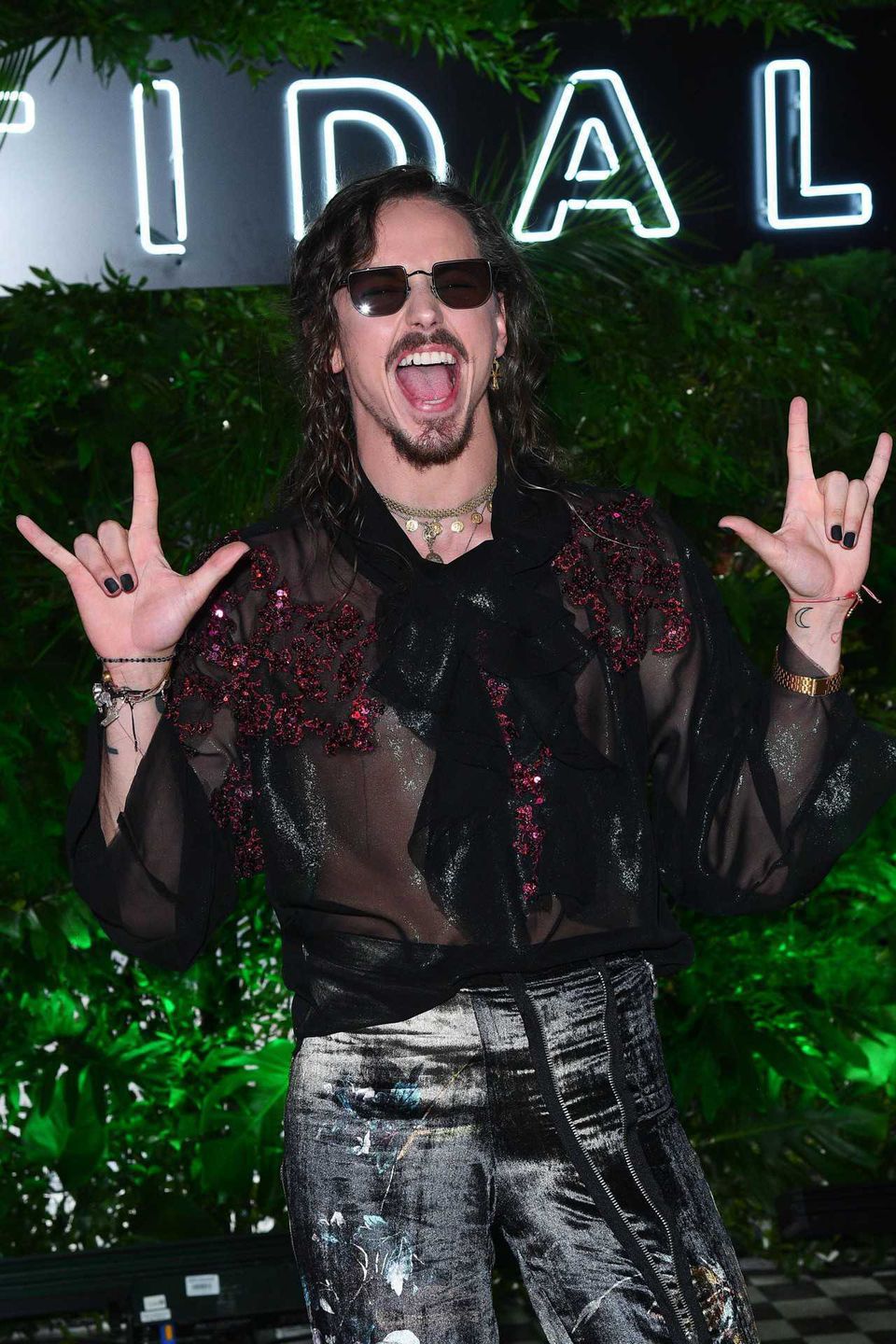 Michał Szpak na odsłuchu nowej płyty Prince'a