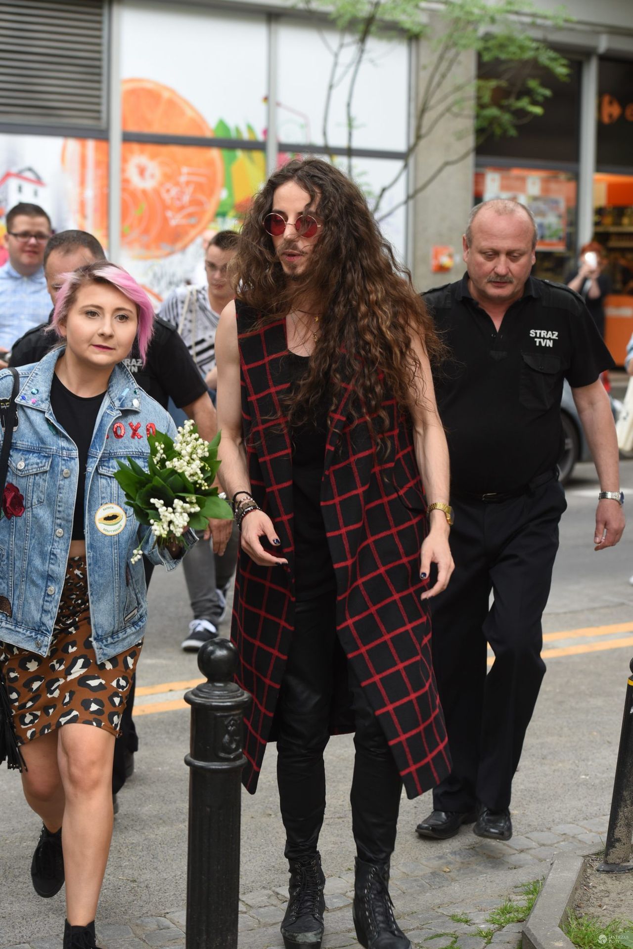 Michał Szpak i Justyna Bulińska - stylistka