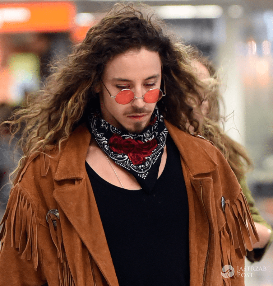 Michał Szpak z arafatką