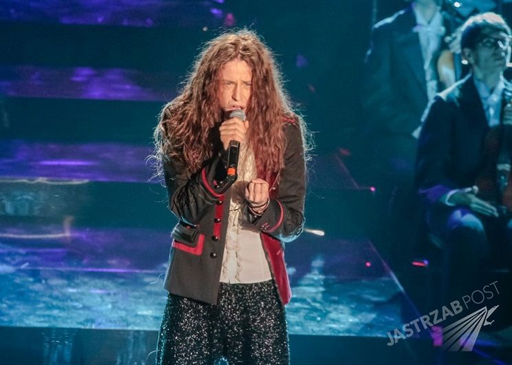 Michał Szpak szaleje na scenie