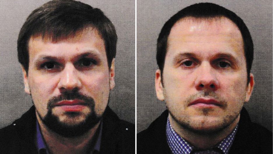 Tych dwóch Rosjan brytyjscy śledczy oskarżają o otrucie Siergieja Skripala i jego córki