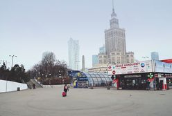 Cisza i spokój. Tak wyglądała stolica w Wielkanoc