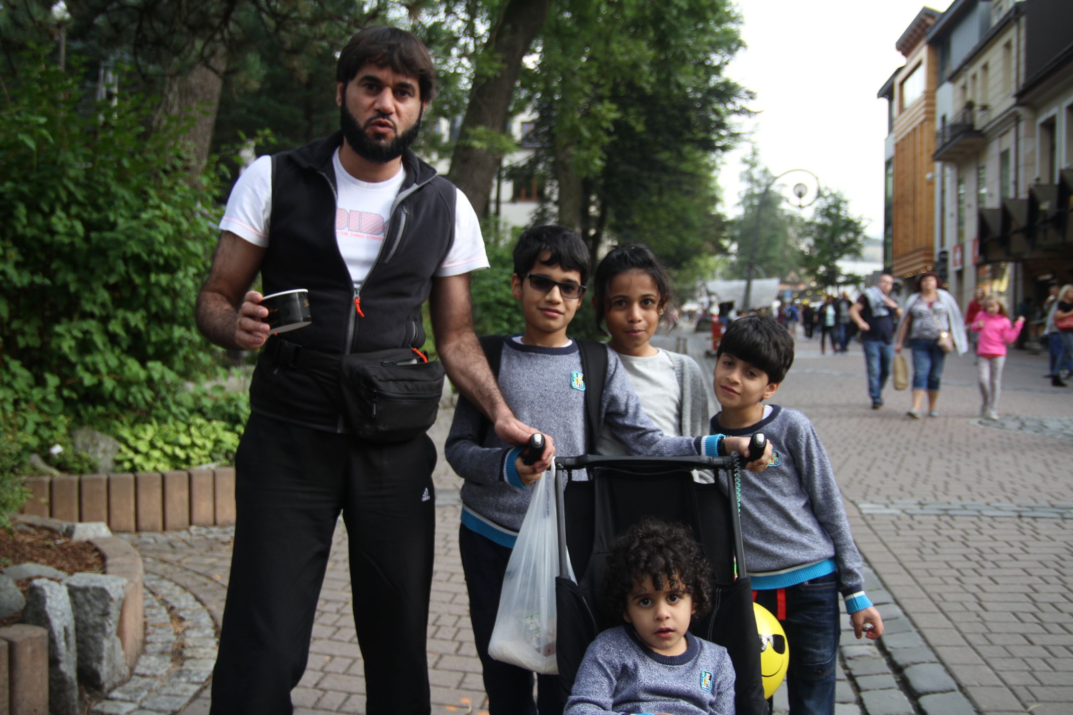 Omran przyjechał z rodziną z Dubaju. Zakopane polecili mu znajomi. 