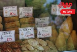 Prawdziwy oscypek kupisz tylko latem. "Wszystko, co sprzedają zimą, to podróbki"