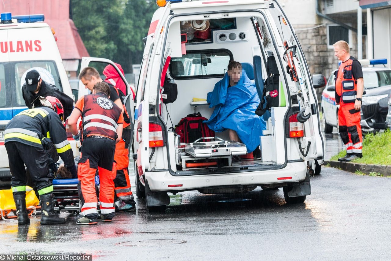 Po burzy w Tatrach. Dyrekcja szpitala w Zakopanem: to był olbrzymi wysiłek